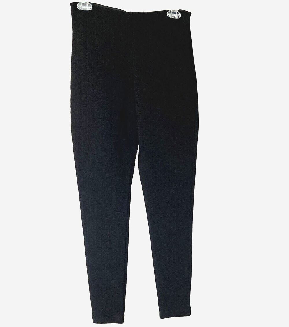 Equestrian brand Women’s Small Black Leggings Stretchy Tactel Lycra Made In USA
